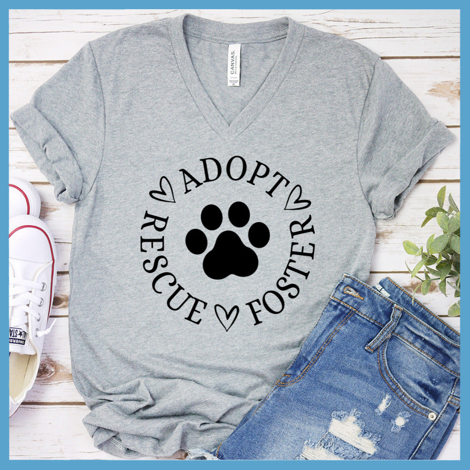 Adopt Rescue Foster V-Neck