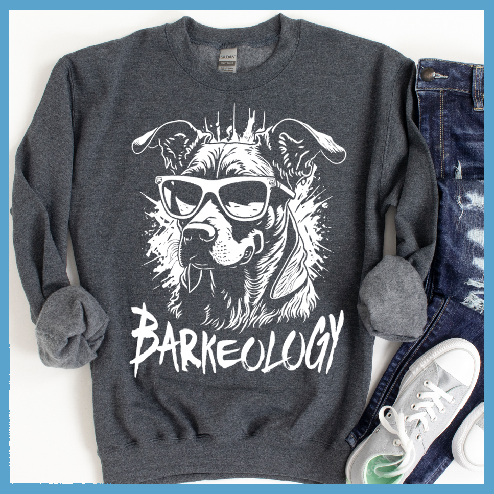 Barkeology Sweatshirt - Rocking The Dog Mom Life