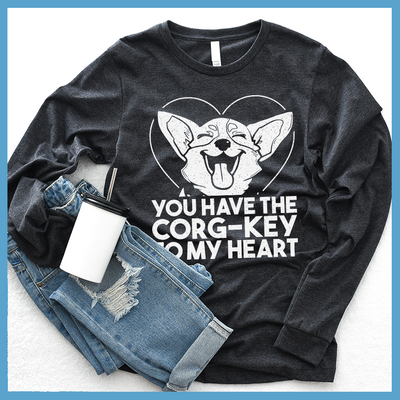 Corgkey To My Heart Long Sleeves