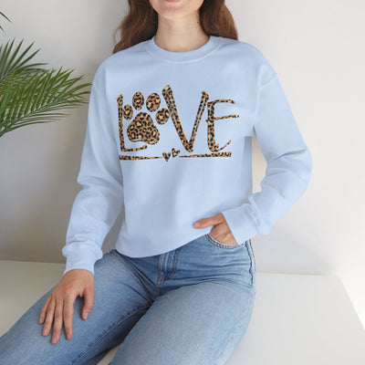 Dog Love Cheetah Sweatshirt