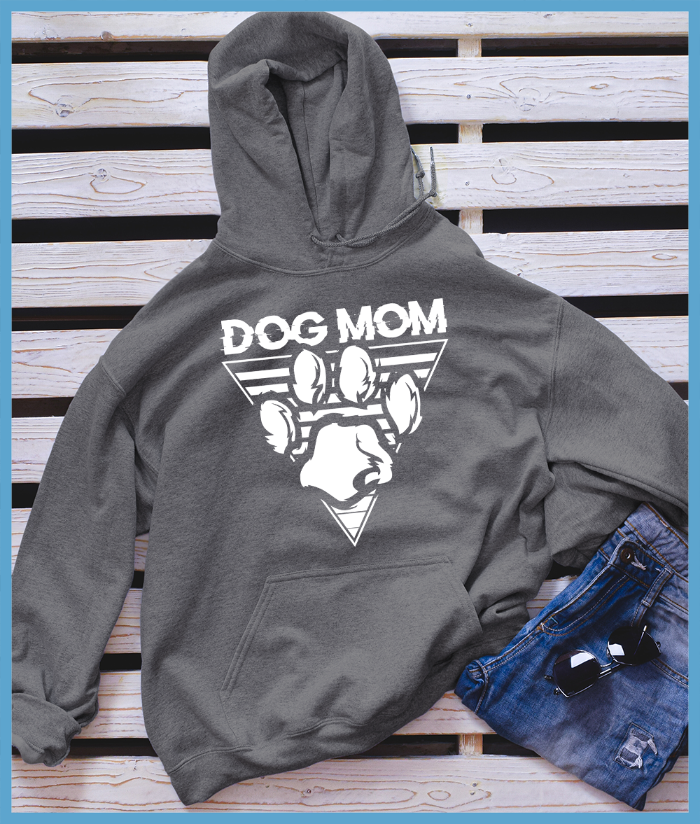 Dog Mom Synthwave Hoodie