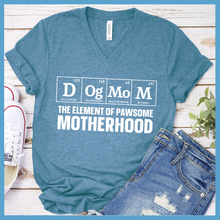 Load image into Gallery viewer, Dog Mom Scientific Table Of Elements V-Neck
