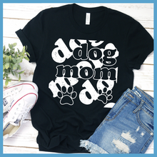 Load image into Gallery viewer, Dog Mom Shadow T-Shirt
