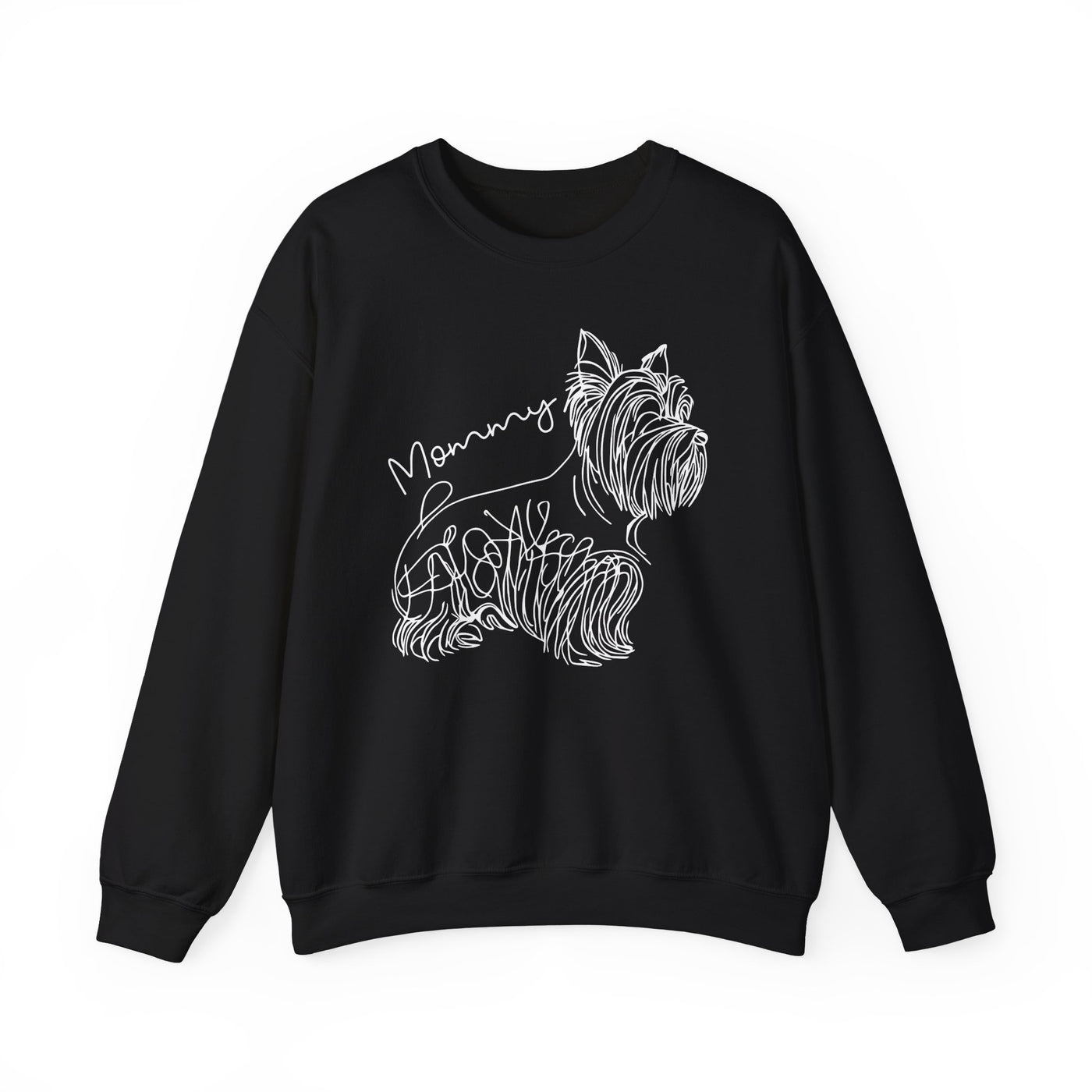 Yorkshire Terrier Line Art Sweatshirt