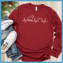 Load image into Gallery viewer, Heartbeat Dog Long Sleeves
