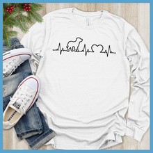 Load image into Gallery viewer, Heartbeat Dog Long Sleeves
