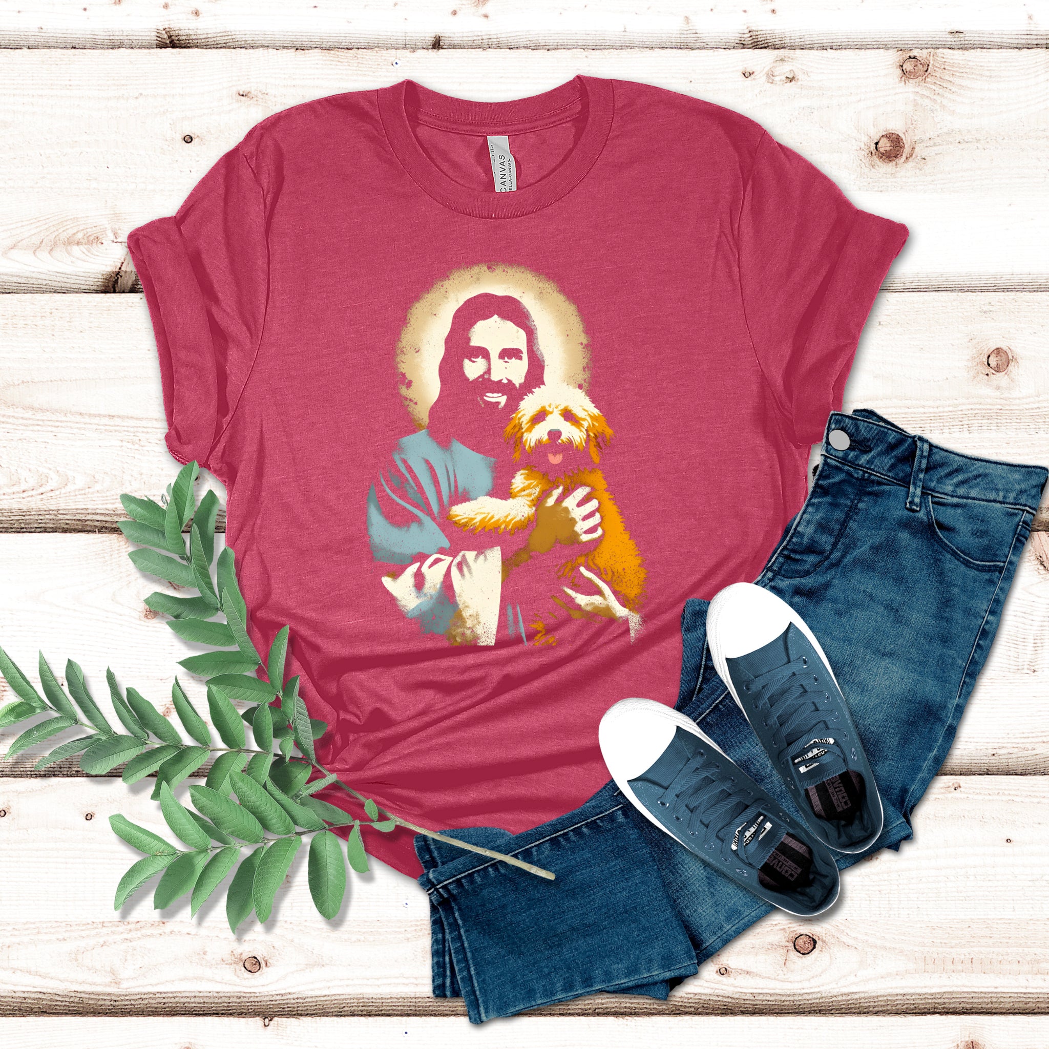 Jesus Loves Goldendoodle T-Shirt