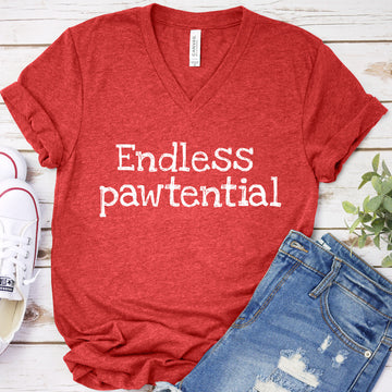 Endless Pawtential V-Neck