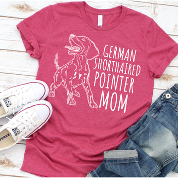 German Shorthaired Pointer Mom T-Shirt