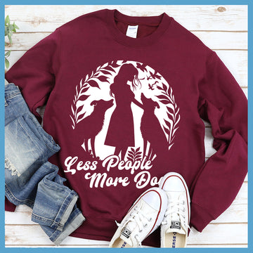 Less People More Dogs V1 Sweatshirt