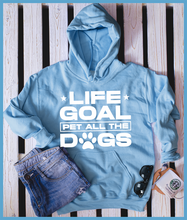 Load image into Gallery viewer, Life Goal Pet All The Dogs Hoodie
