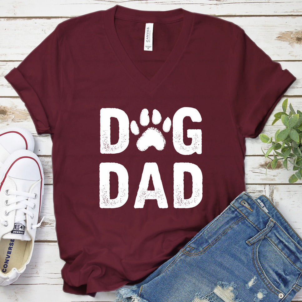 Dog Dad V-Neck