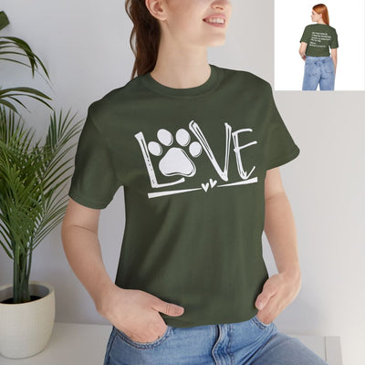 Dog Love, Dear Person Behind Me T-Shirt - Project 2520
