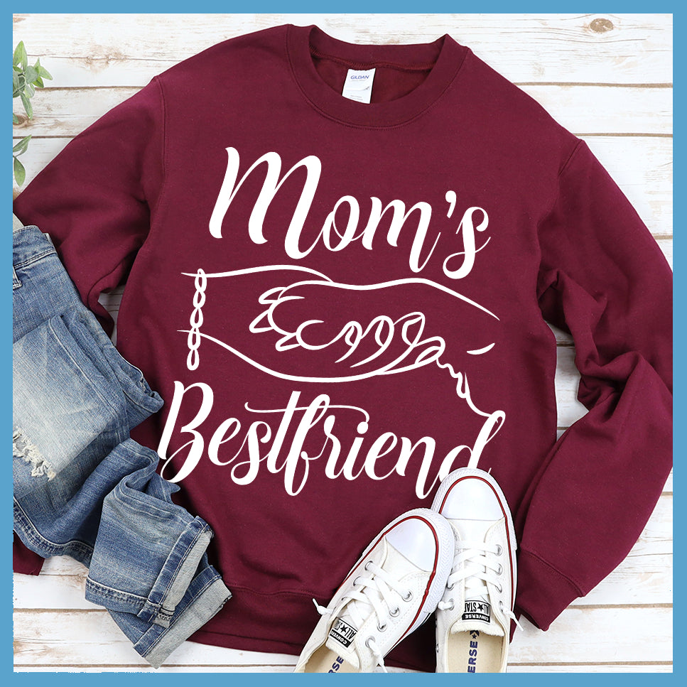 Mom's Bestfriend Sweatshirt - Rocking The Dog Mom Life