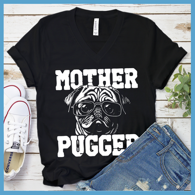 Mother Pugger V-Neck