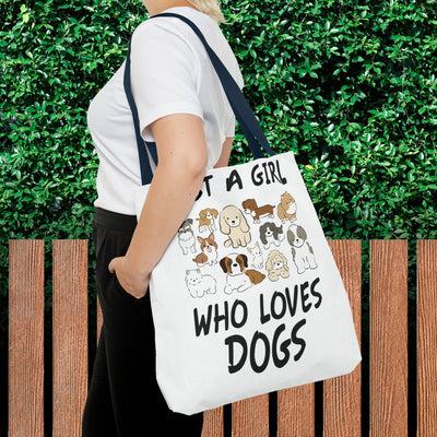 Just A Girl Who Loves Dogs Tote Bag