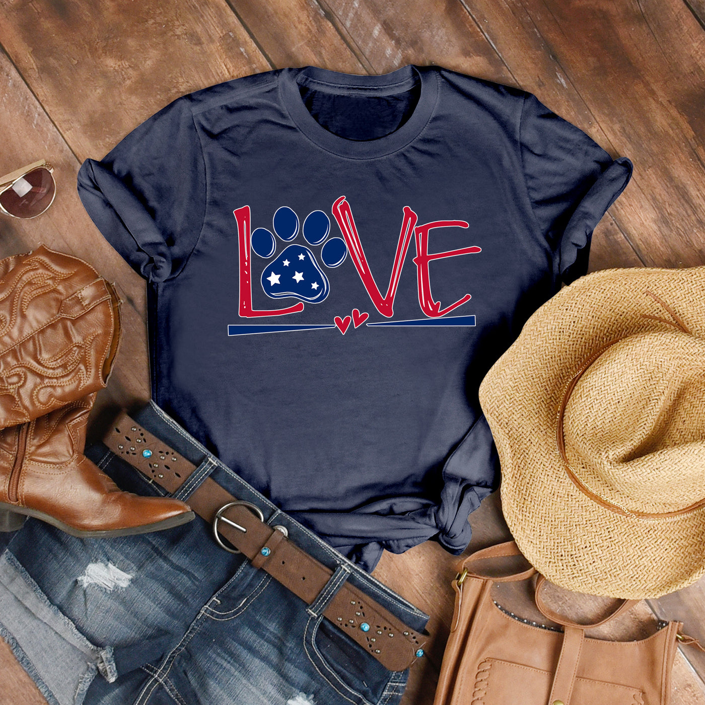 Dog Love - Americanized T-Shirt