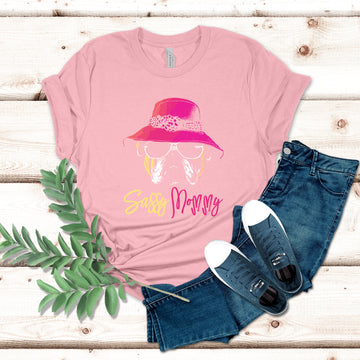 Sassy Mommy Colored Print T-Shirt