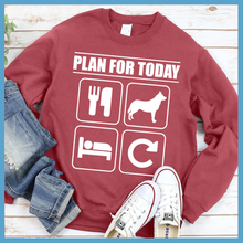 Load image into Gallery viewer, Plan For Today Sweatshirt
