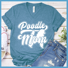 Load image into Gallery viewer, Poodle Mom V-Neck
