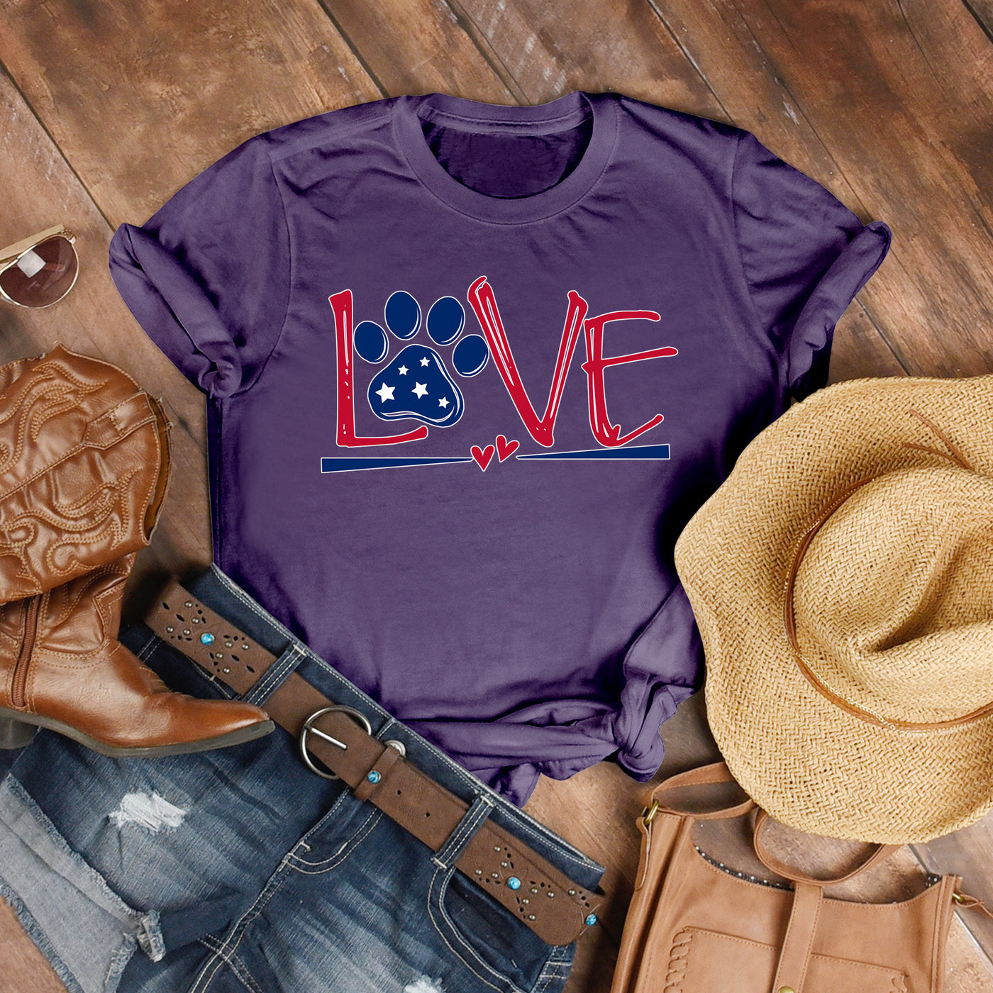 Dog Love - Americanized T-Shirt
