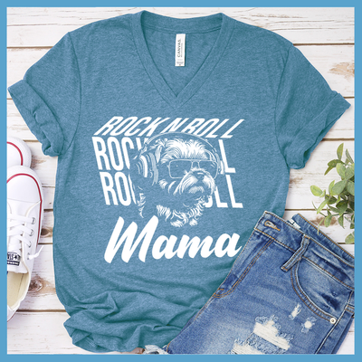 Rock N Roll Mama V-Neck