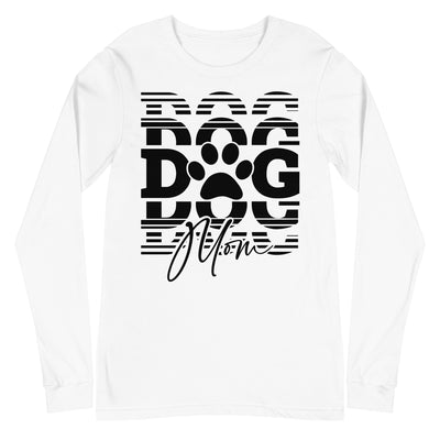 Dog Mom Stacked Version 2 Long Sleeves
