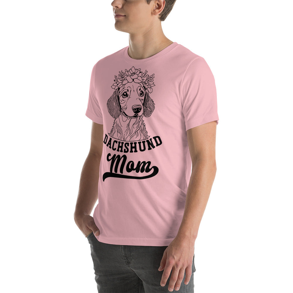 Dachshund Mom College T-Shirt