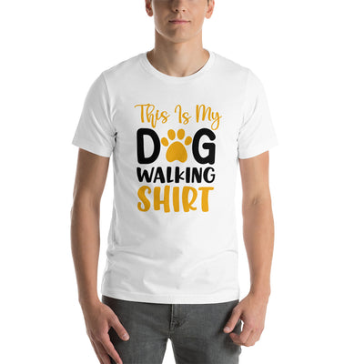 This Is My Dog Walking Shirt Colored Print T-Shirt - Rocking The Dog Mom Life