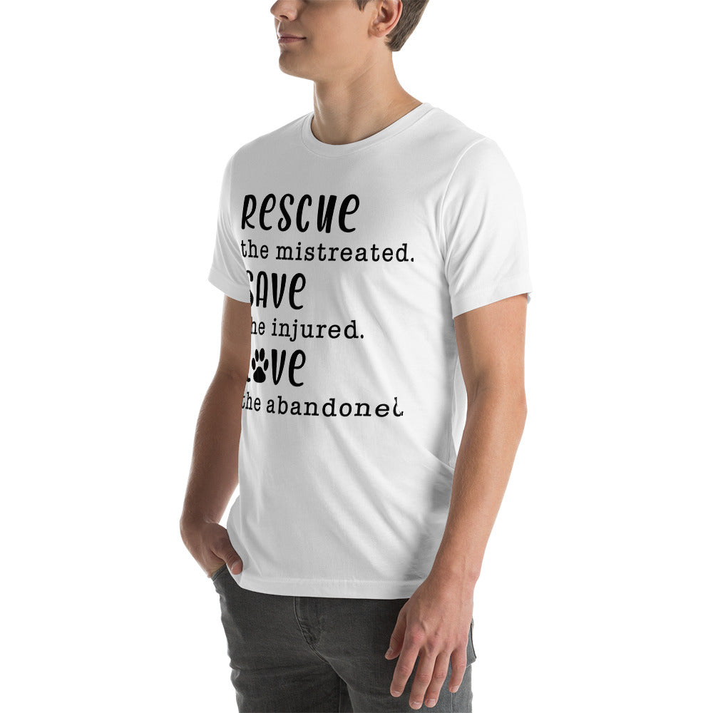 Rescue Save Love T-Shirt