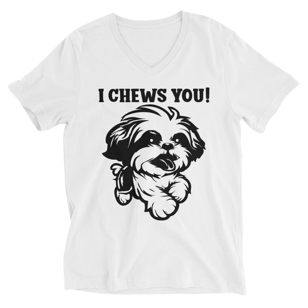 I Chews You V-Neck