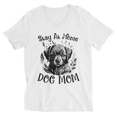Stay At Home Dog Mom V-Neck