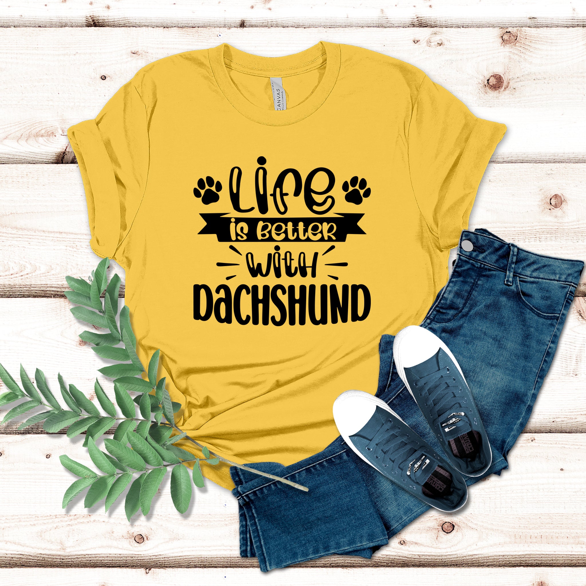 Life Is Better With Dachshund T-Shirt