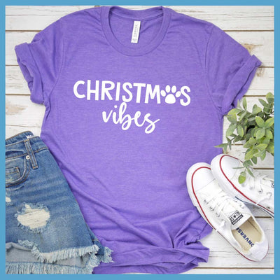 Christmas Vibes T-Shirt - Rocking The Dog Mom Life