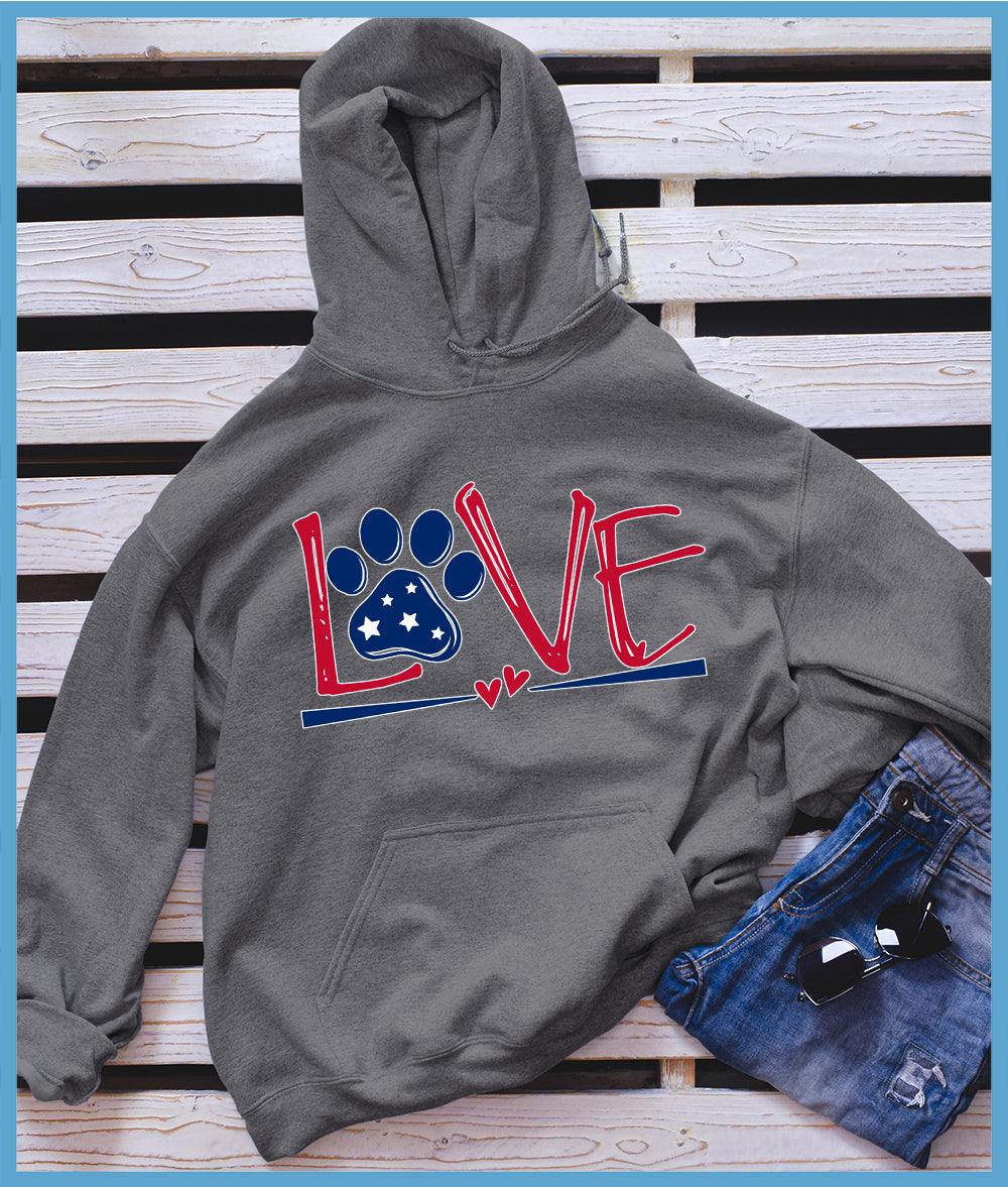 Dog Love - Americanized Hoodie