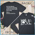 Dog Love, Dear Person Behind Me Long Sleeves - Project 2520 - Rocking The Dog Mom Life