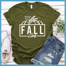 Load image into Gallery viewer, Fall Vibes T-Shirt - Rocking The Dog Mom Life
