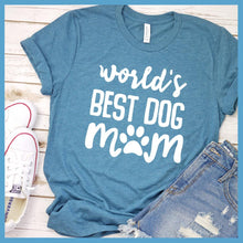 Load image into Gallery viewer, World&#39;s Best Dog Mom T-Shirt
