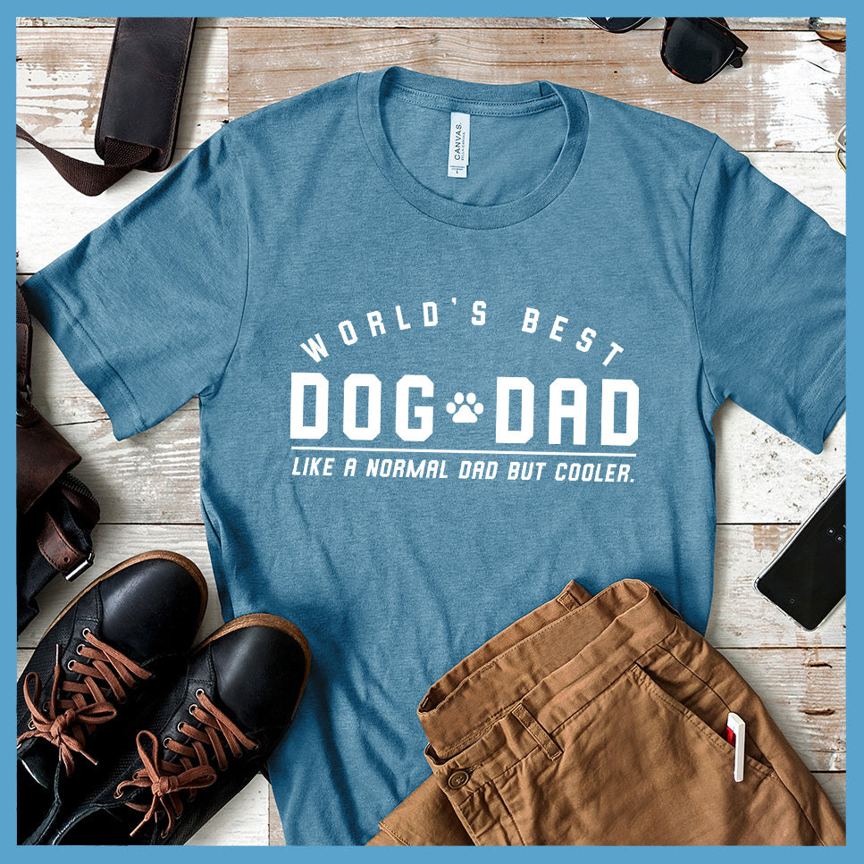World's Best Dog Dad T-Shirt - Rocking The Dog Mom Life