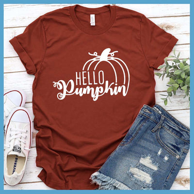 Hello Pumpkin T-Shirt - Rocking The Dog Mom Life