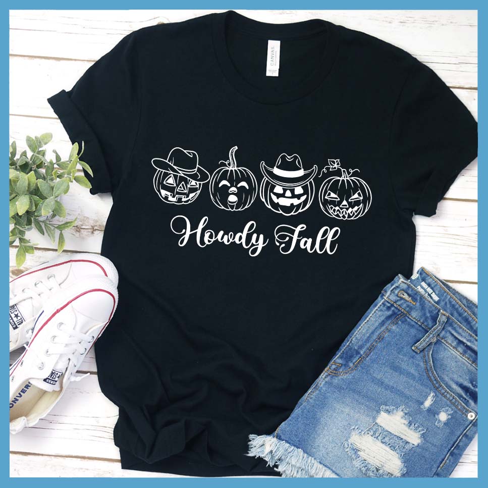 Howdy Fall T-Shirt - Rocking The Dog Mom Life