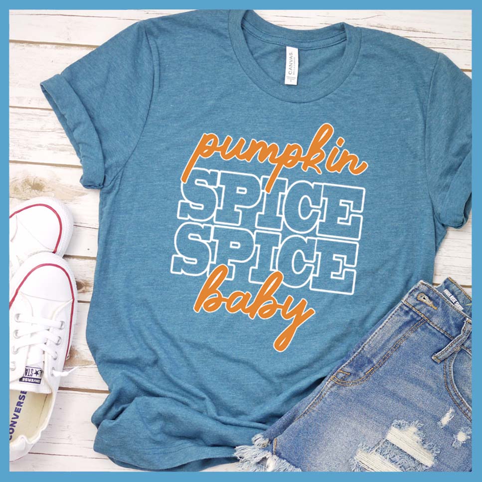 Pumpkin Spice Spice Baby Colored T-Shirt - Rocking The Dog Mom Life