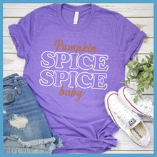 Load image into Gallery viewer, Pumpkin Spice Spice Baby Colored Version 2 T-Shirt - Rocking The Dog Mom Life
