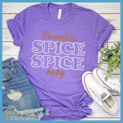 Pumpkin Spice Spice Baby Colored Version 2 T-Shirt - Rocking The Dog Mom Life
