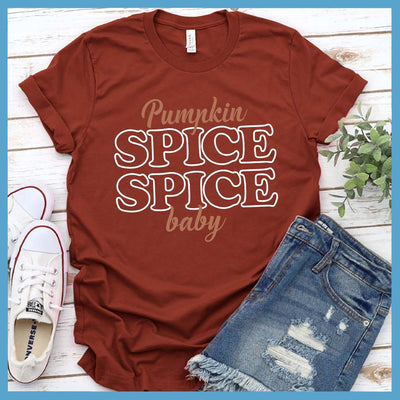 Pumpkin Spice Spice Baby Colored Version 2 T-Shirt - Rocking The Dog Mom Life