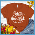 Thankful Pumpkin T-Shirt - Rocking The Dog Mom Life