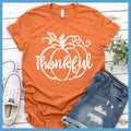 Thankful Pumpkin T-Shirt - Rocking The Dog Mom Life