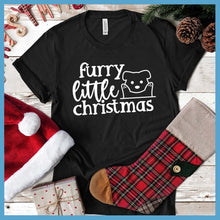 Load image into Gallery viewer, Furry Little Christmas T-Shirt - Rocking The Dog Mom Life
