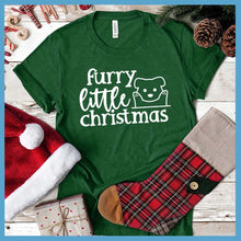 Load image into Gallery viewer, Furry Little Christmas T-Shirt - Rocking The Dog Mom Life
